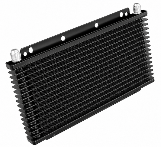SS Compact Plate and Fin Transmission Cooler, 13 Row
