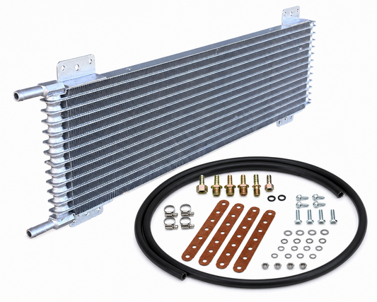 Vendetta Industries 12 Row Plate/Fin Aluminum Fluid Cooler Kit