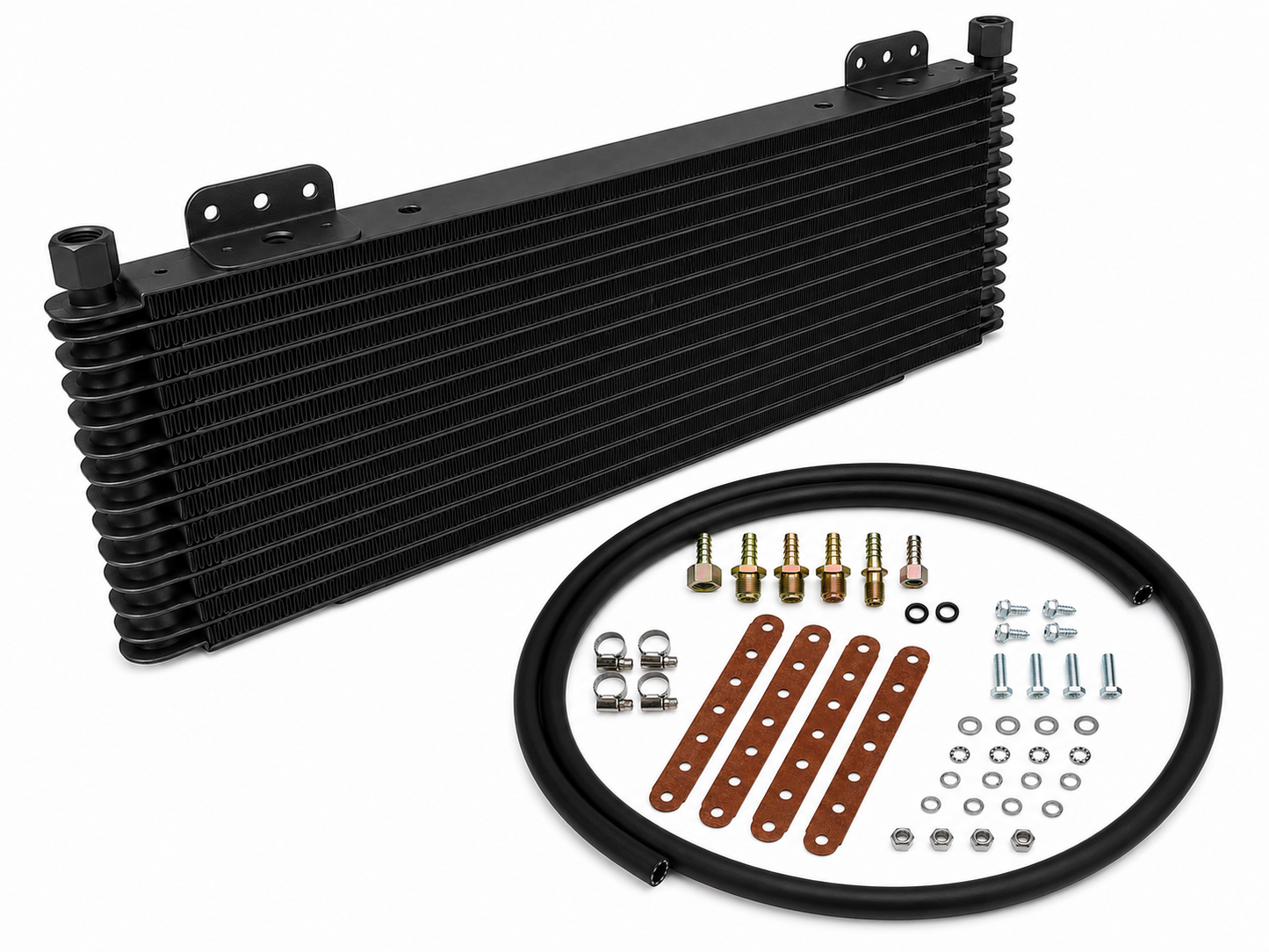 Vendetta Industries 13 Row Plate/Fin Aluminum Fluid Cooler Kit