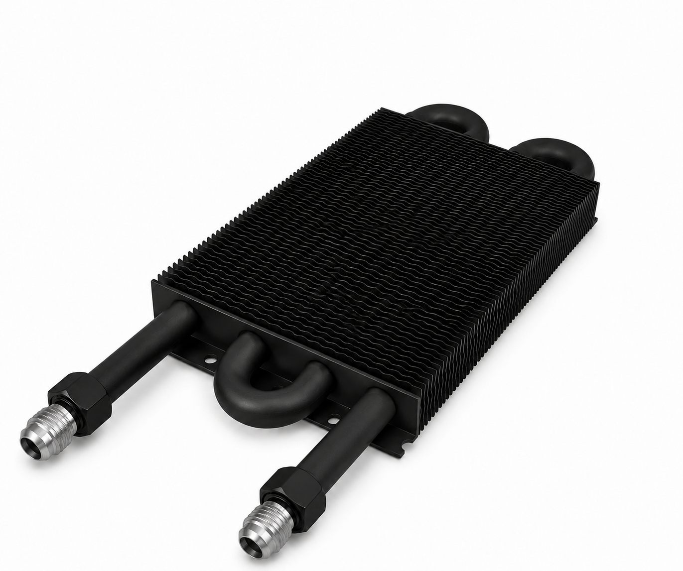 VP Tube and Fin Power Steering Fluid Cooler, 4 Pass