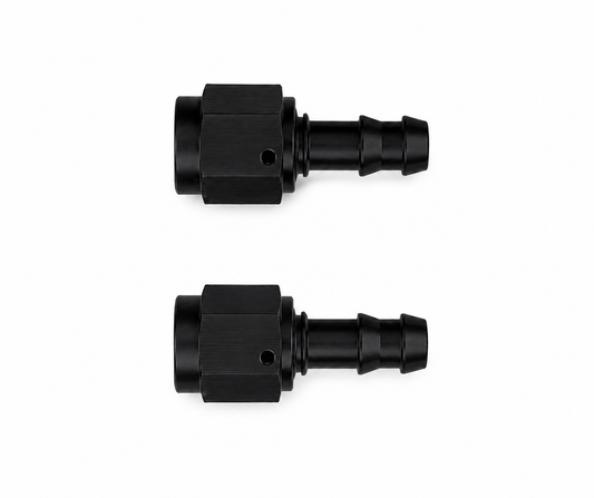 -6AN Female x 3/8" Multi-barb Fittings