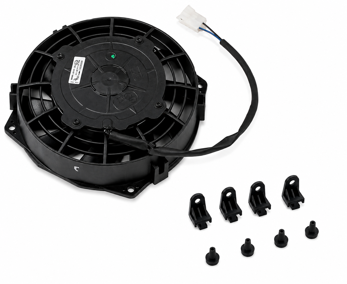 Vendetta Industries 7" 24V Low Profile Electric Puller Fan