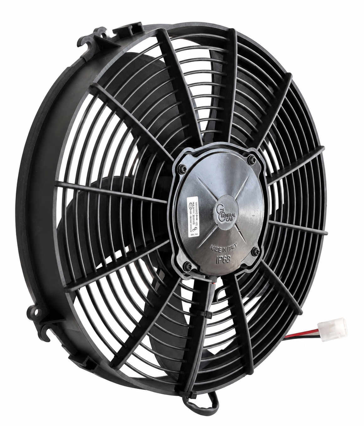 Vendetta Industries 12" 12V HP Electric Puller Fan