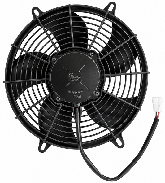 11" 12V HP Electric Puller Fan Powered by GC Cooling