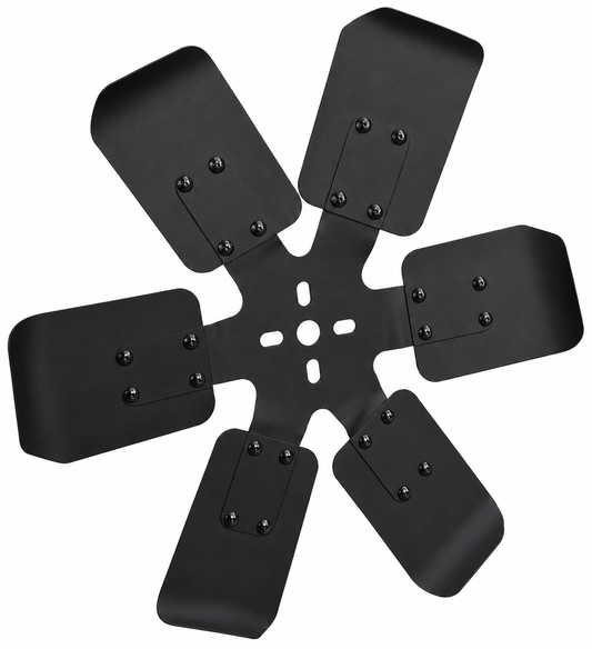 Vendetta Industries 17" 6 Blade Racing Fan, Steel