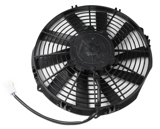 Vendetta Industries 11" 24V Low Profile Electric Pusher Fan