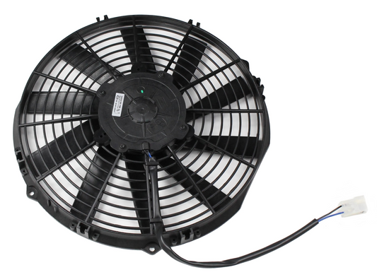 Vendetta Industries 10" 24V Low Profile Electric Pusher Fan