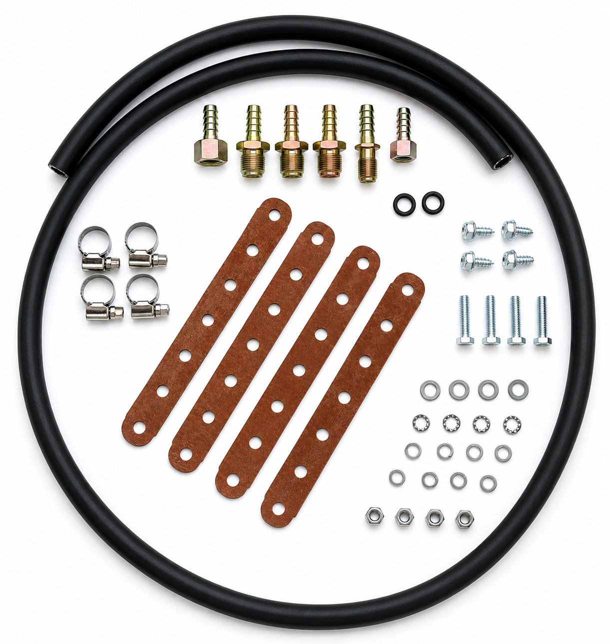 Vendetta Industries 13 Row Plate/Fin Aluminum Fluid Cooler Kit
